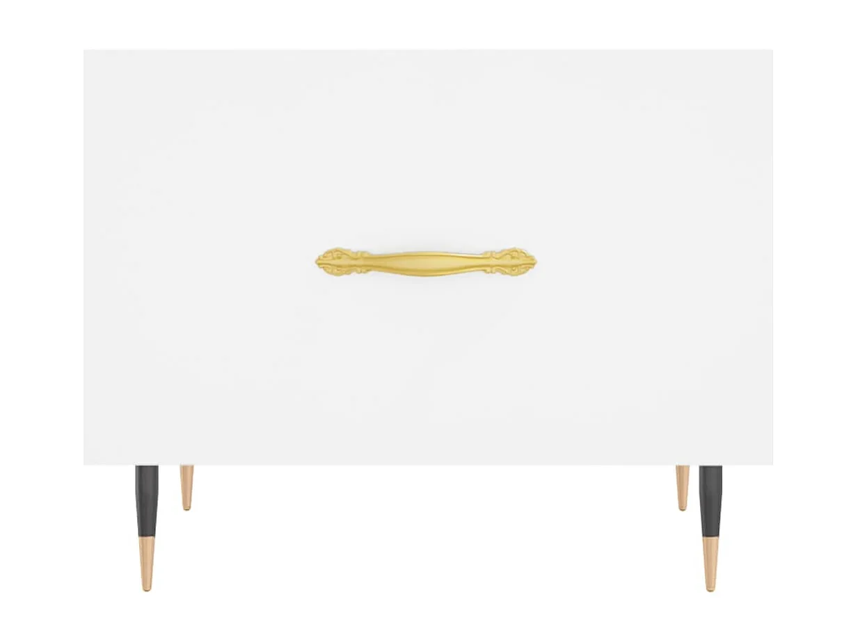 Mesa de centro | Mesa auxiliar madera de ingeniería roble ahumado 80x50x50 cm SHL3724