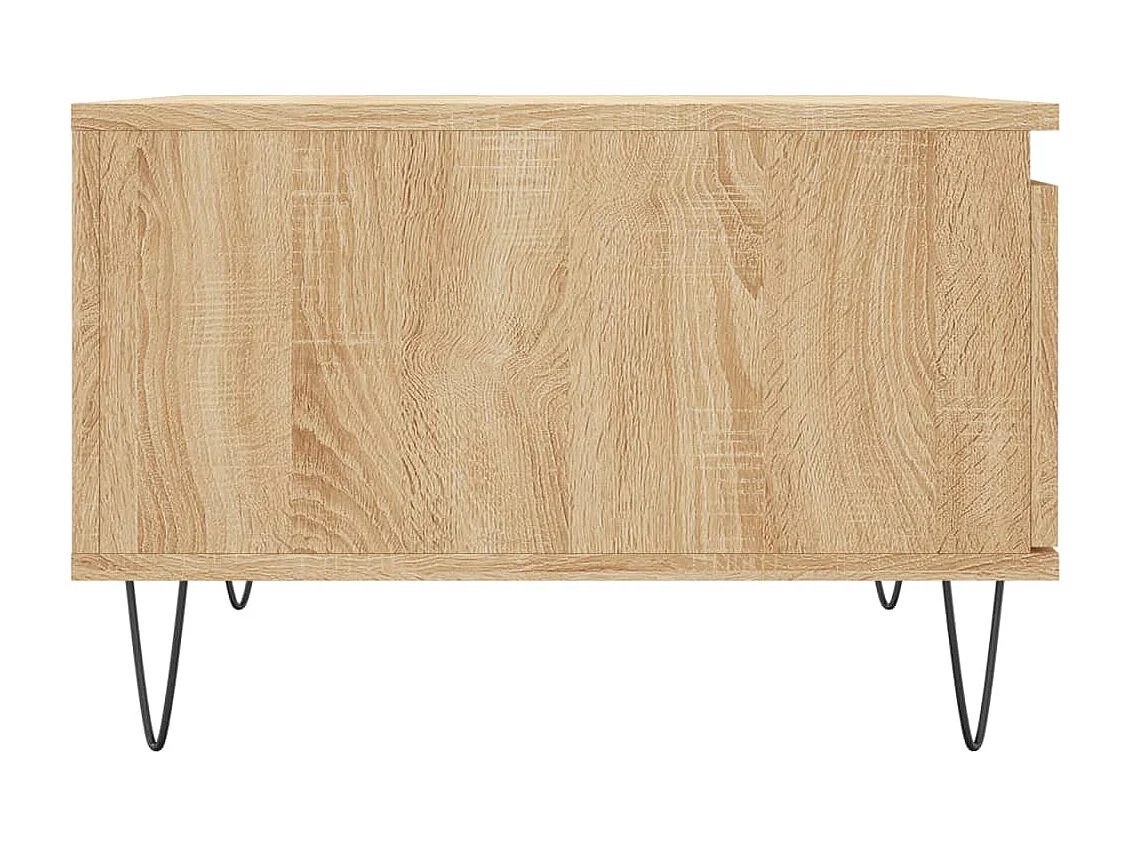 Couchtisch-Wohnzimmertisch-Beistelltische Sonoma-Eiche 55x55x36,5 cm Holzwerkstoff SHL19701