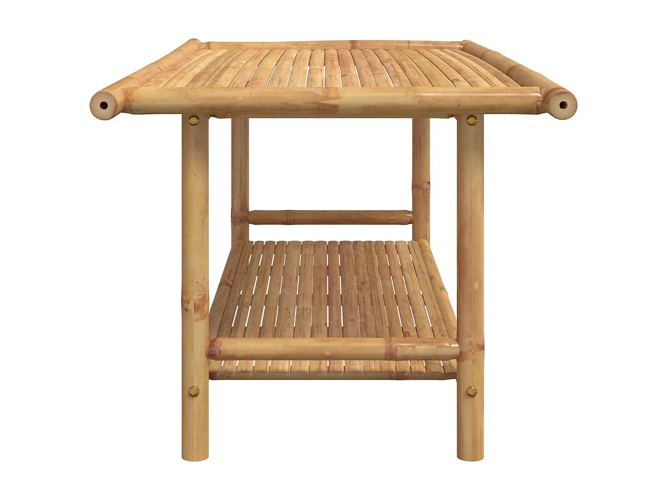 Couchtisch-Sofatisch-Beistelltische 110x55x45 cm Bambus SHL60432