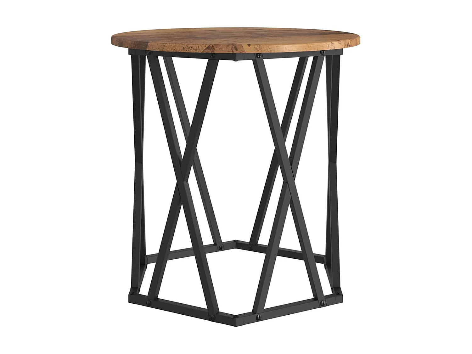 Mesa de centro-Mesa auxiliar-Mesita de centro madera maciza pino marrón miel 75x50x33,5 cm SHL45527