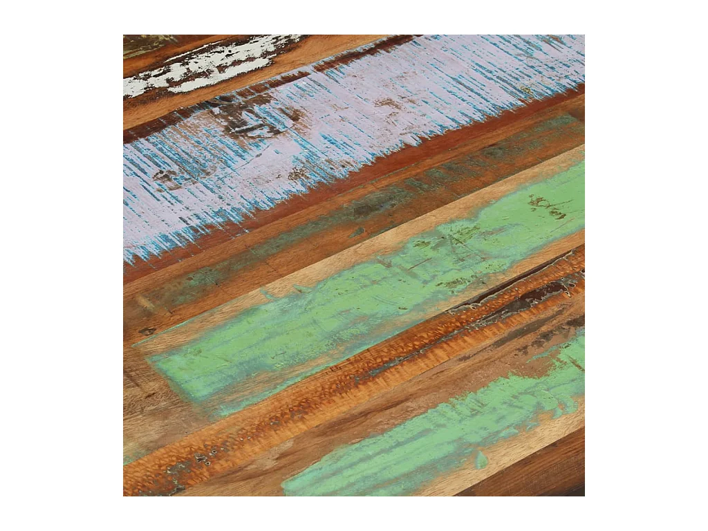 Mesa de centro | Mesa de apoio | Mesa de café 80x80x40 cm madeira recuperada maciça