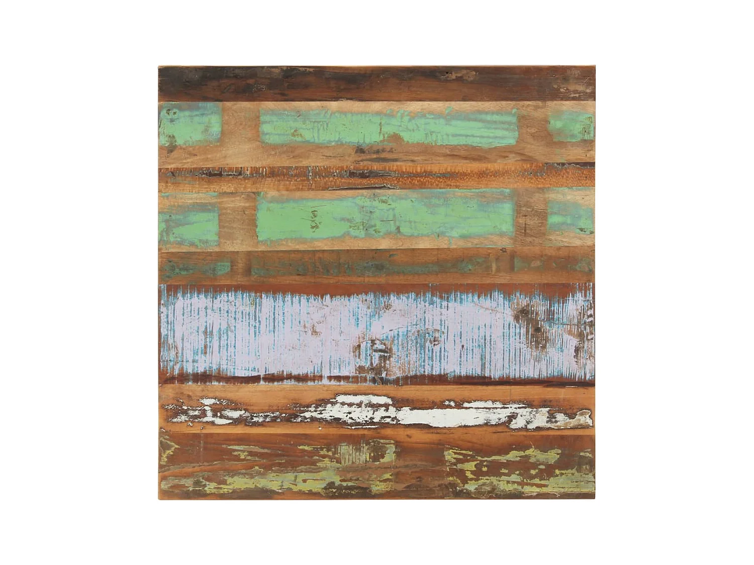 Mesa de centro | Mesa de apoio | Mesa de café 80x80x40 cm madeira recuperada maciça