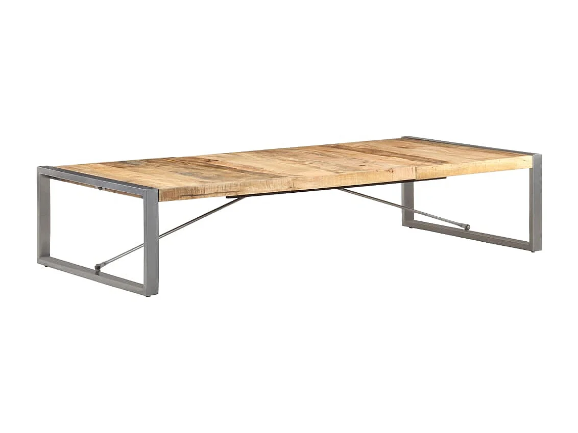 Table basse salon-Table d'appoint 180x90x40 cm Bois de manguier brut SHL62222