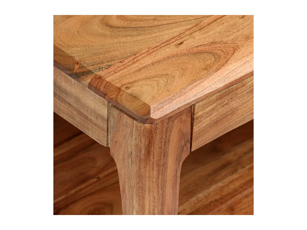 Mesa de centro | Mesa de café | Mesa auxiliar 2 piezas Roble ahumado 50x50x50 cm SHL5875