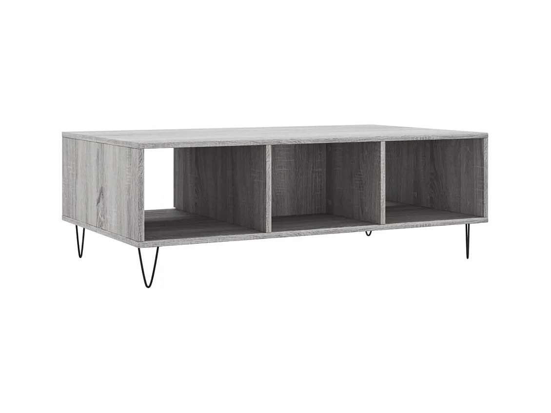 Mesa de centro | Mesa auxiliar madera de ingeniería marrón roble 45x45x47,5 cm SHL3281