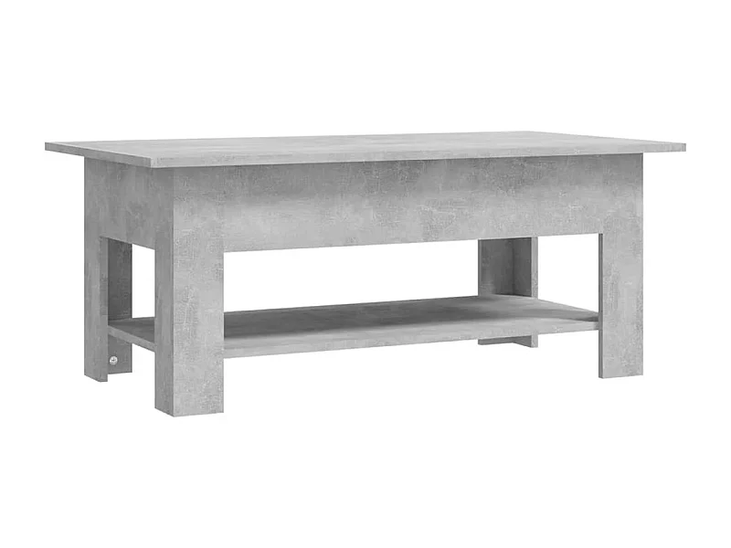 Mesa de centro | Mesa auxiliar de madera maciza de pino gris Ø 55x45 cm SHL3735