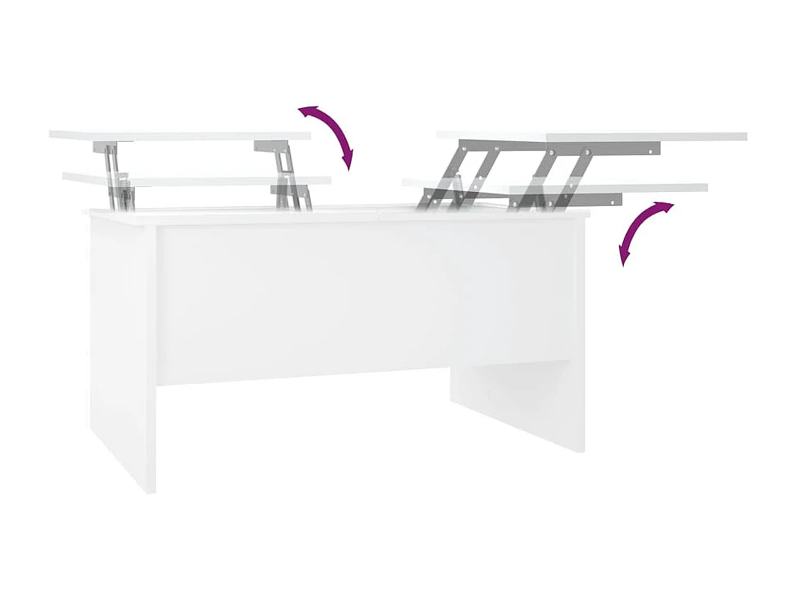 Mesa de centro | Mesa auxiliar de madera maciza de pino blanco Ø35x35 cm SHL3609