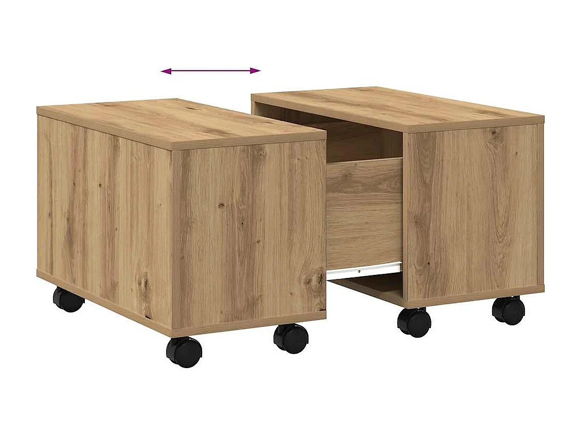 Mesa de centro-Mesa auxiliar negra con vidrio de mármol negro 120x50x35 cm SHL1601