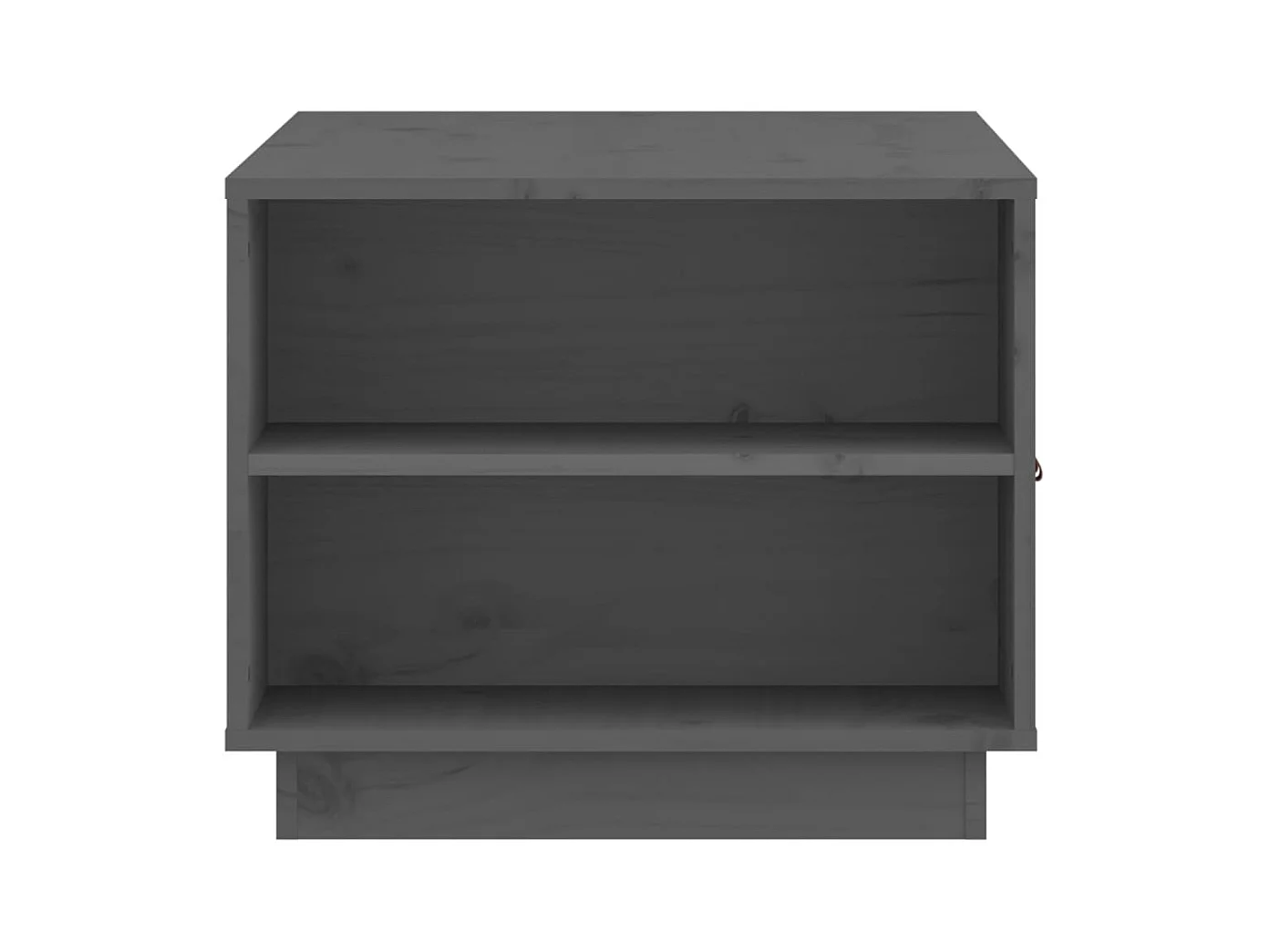Mesa de centro | Mesa auxiliar madera contrachapada negro 90x50x36,5 cm SHL3500