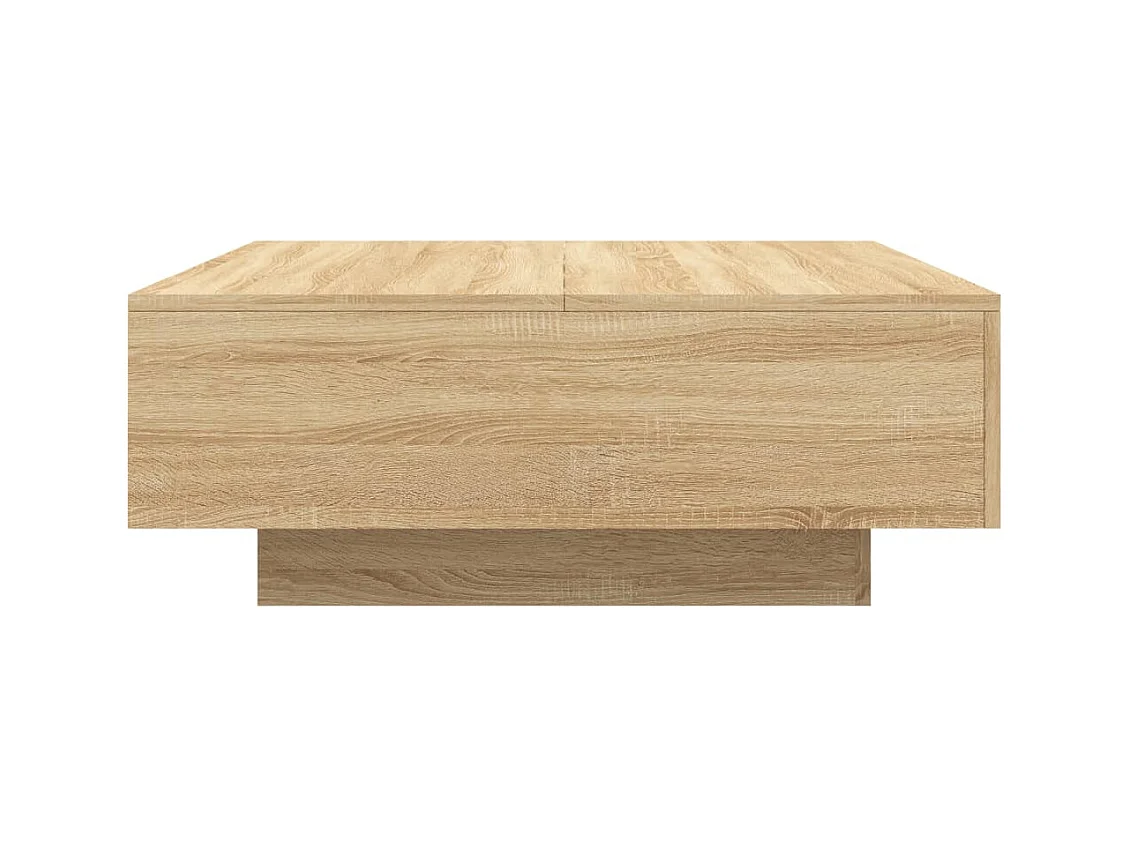 Mesa de centro-Mesa auxiliar de madera de mango rugosa 65x32 cm SHL1125