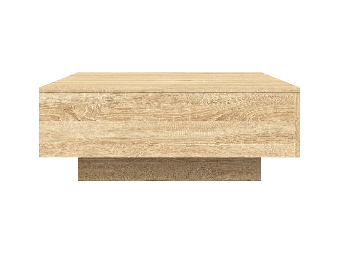 Mesa de centro-Mesa auxiliar de madera de mango rugosa 65x32 cm SHL1125