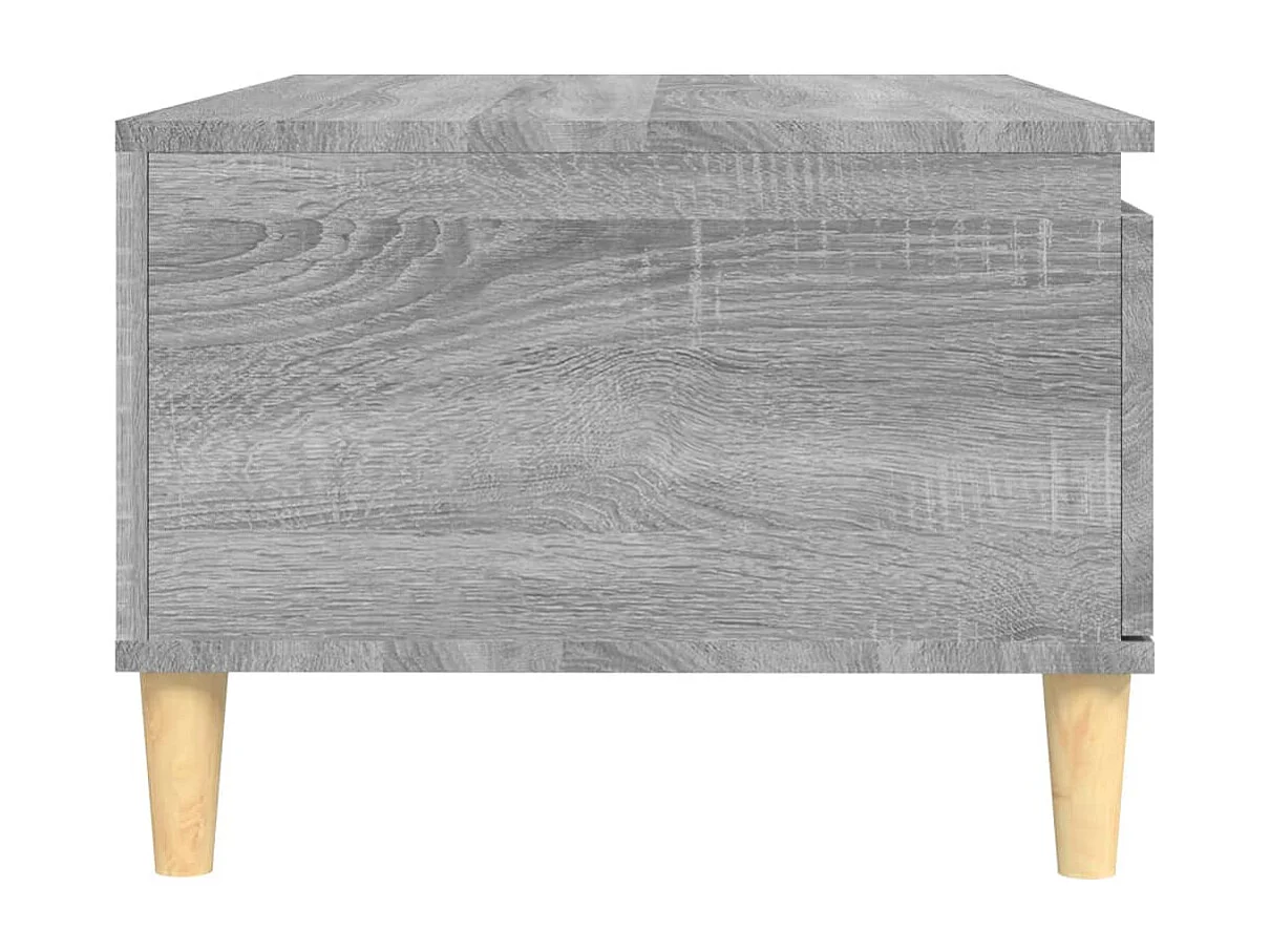 Couchtisch-Wohnzimmertisch-Beistelltische Grau Sonoma 90x50x36,5 cm Holzwerkstoff SHL92833