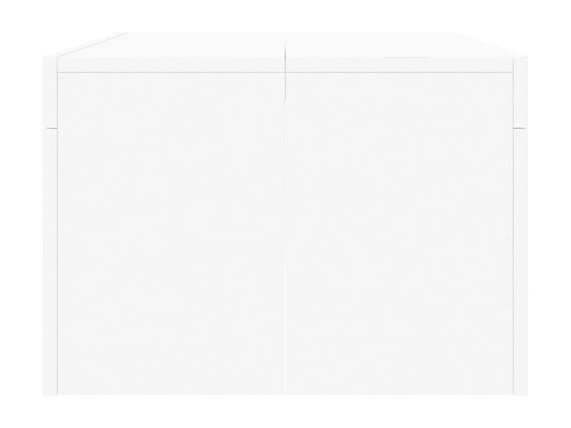 Mesa de centro | Mesa auxiliar madera de ingeniería gris Sonoma 102x55x35 cm SHL783156