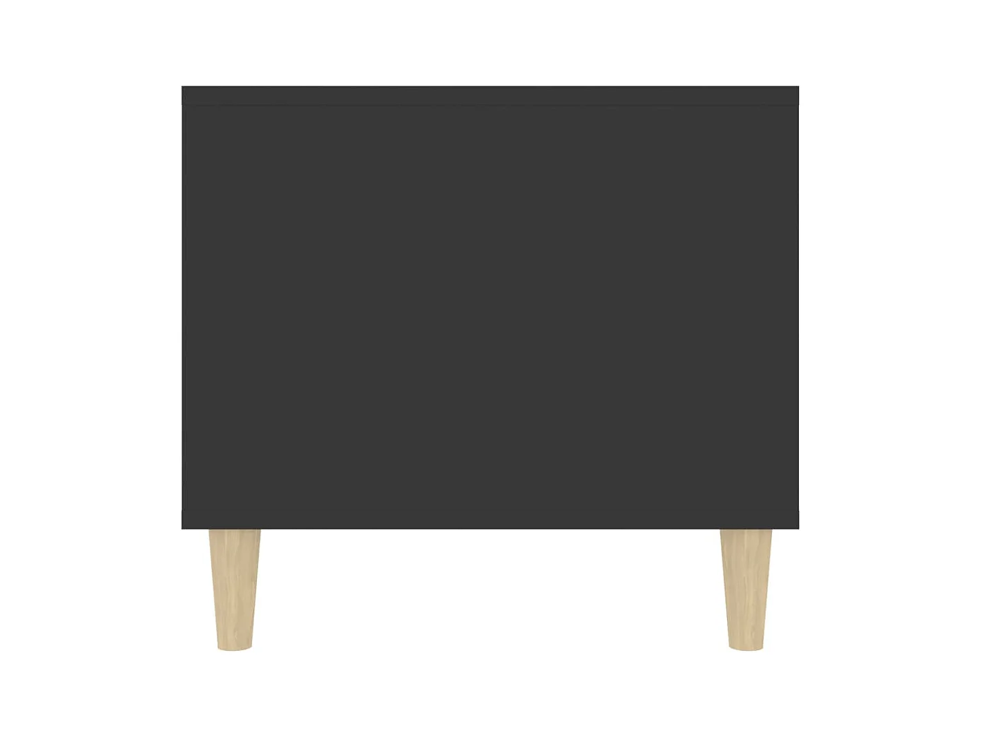 Mesa de centro | Mesa auxiliar madera contrachapada roble marrón 100x50x45 cm SHL1750