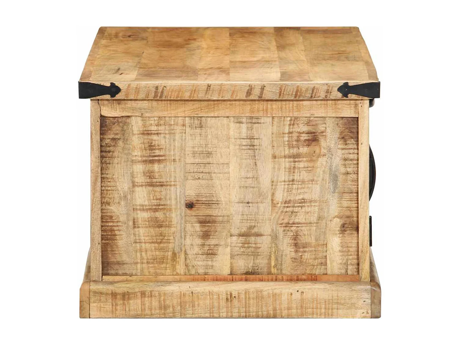 Couchtisch-Wohnzimmertisch-Beistelltische Braun 90x50x40 cm Massivholz Mango SHL96537