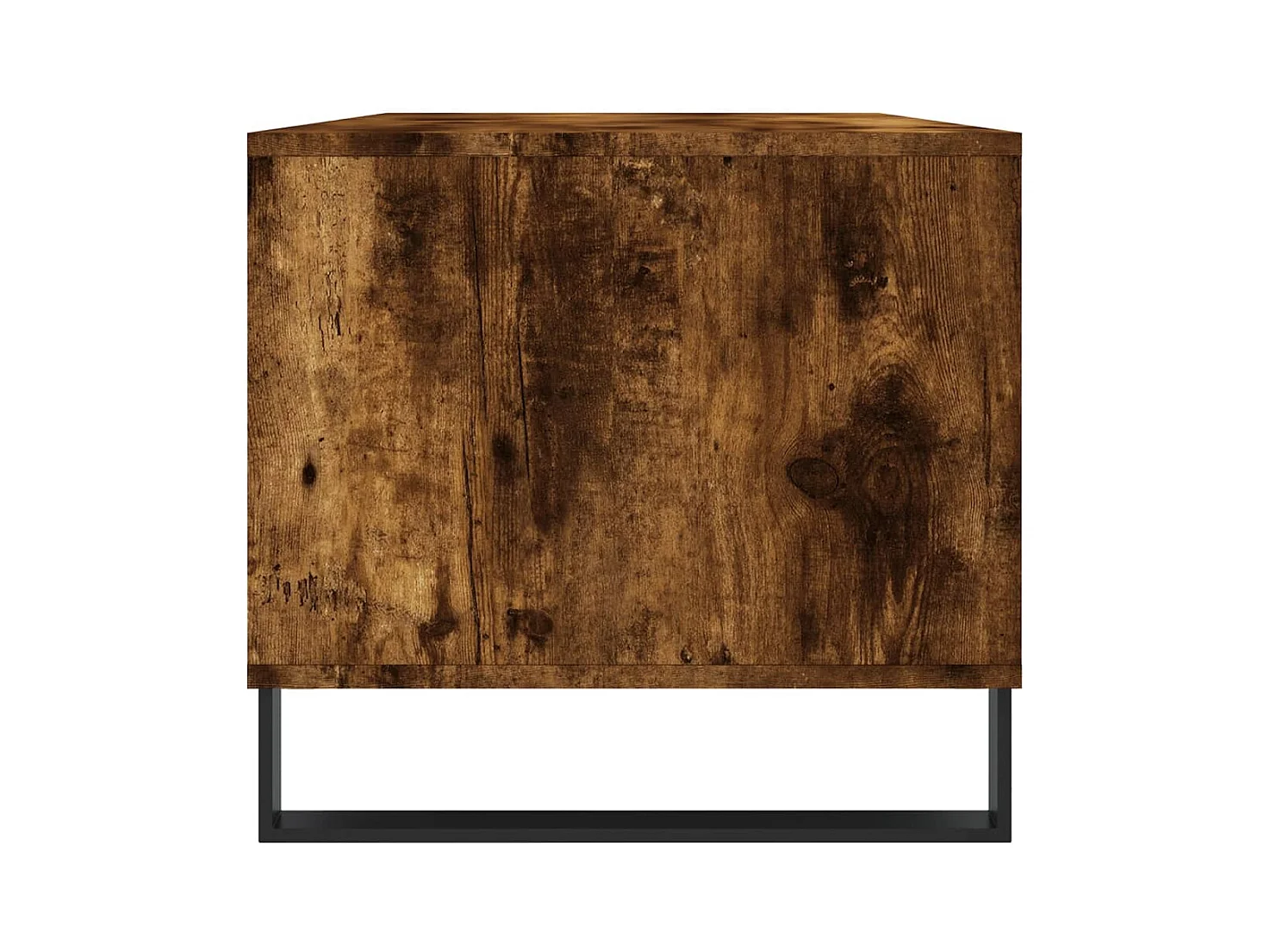 Mesa de centro | Mesa auxiliar y LED madera ingeniería gris Sonoma 50x50x30 cm SHL2419