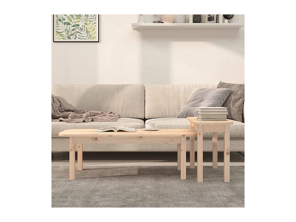 Mesa de centro | Mesa auxiliar madera de ingeniería gris hormigón 102x55x42 cm SHL3885