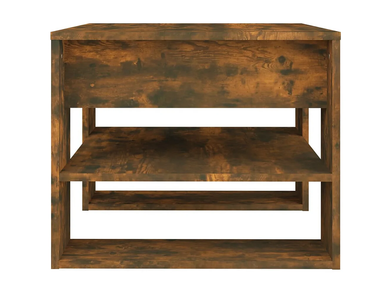 Mesa de centro | Mesa auxiliar madera contrachapada negro 100x50,5x45 cm SHL4041