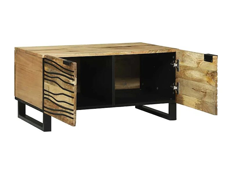 Mesas de centro apilables | Mesitas auxiliares 3 pzas madera ingeniería roble humo SHL2046