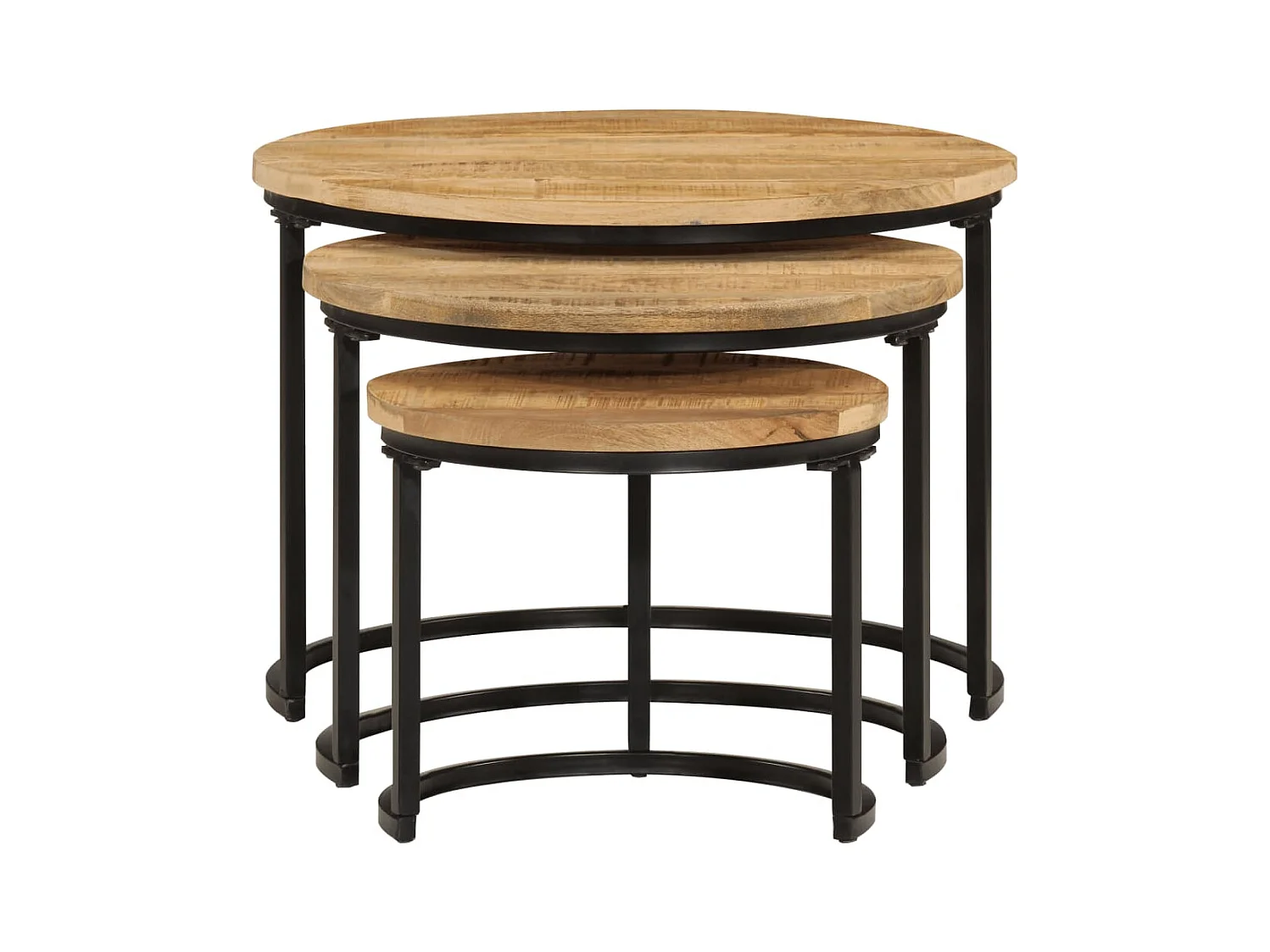 Mesa de centro | Mesa auxiliar con Infinity LED roble Sonoma 100x100x40 cm SHL2468