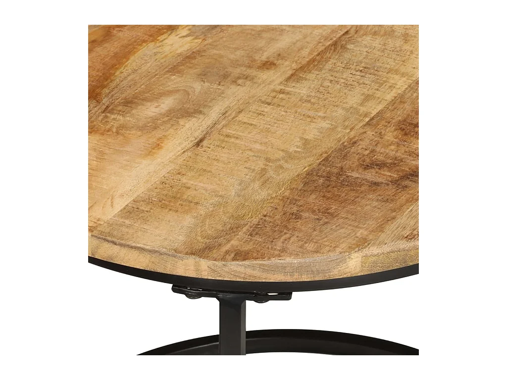 Mesa de centro | Mesa auxiliar con Infinity LED roble Sonoma 100x100x40 cm SHL2468