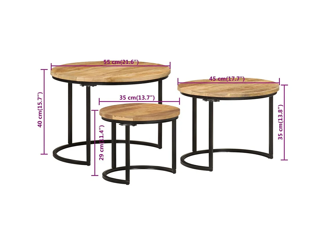 Mesa de centro | Mesa auxiliar con Infinity LED roble Sonoma 100x100x40 cm SHL2468