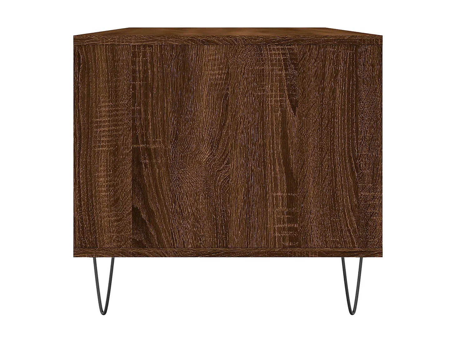 Couchtisch-Wohnzimmertisch-Beistelltische Braun Eichen-Optik 90x49x45 cm Holzwerkstoff SHL77715