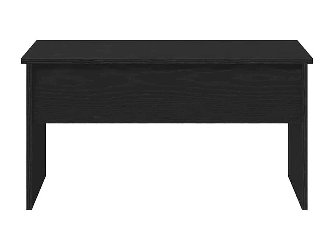 Couchtisch-Wohnzimmertisch-Beistelltische Schwarz Eichen-Optik 80x50,5x41,5 cm SHL68307