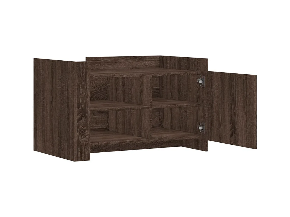 Mesa de centro-Mesa auxiliar madera maciza de mango 110x50x40 cm SHL3187