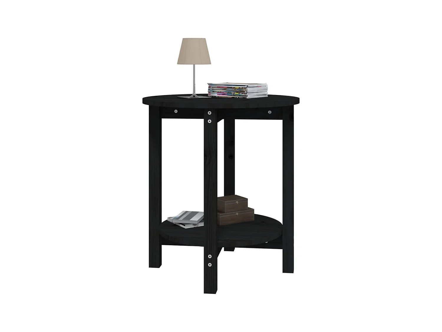 Mesa de centro | Mesa auxiliar madera de ingeniería gris hormigón 100x55x40 cm SHL2133