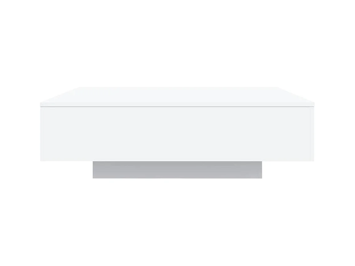 Mesa de centro-Mesa auxiliar de madera flotante de teca maciza 60 cm SHL3155