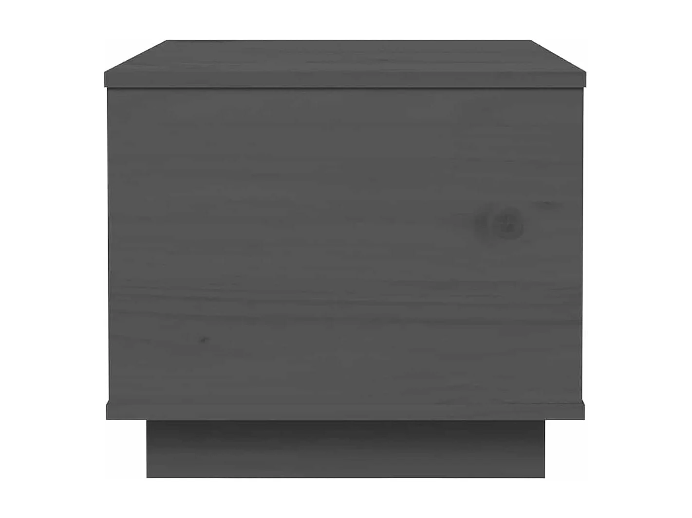 Mesa de centro | Mesa auxiliar madera contrachapada blanco brillo 90x50x36,5 cm SHL3076