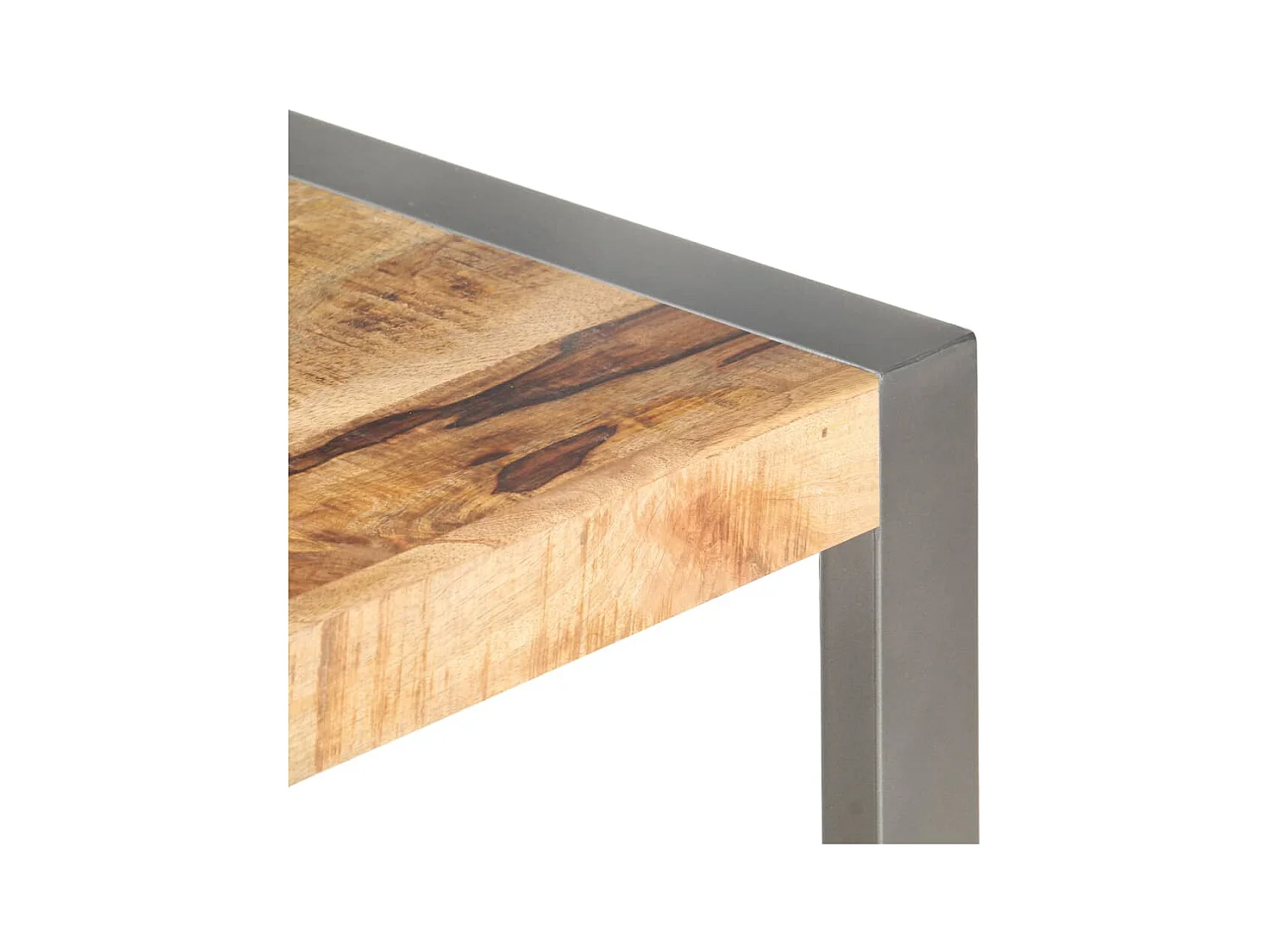 Mesa de centro | Mesa de café | Mesa auxiliar Roble negro 60x60x30 cm Madera contrachapada SHL109601