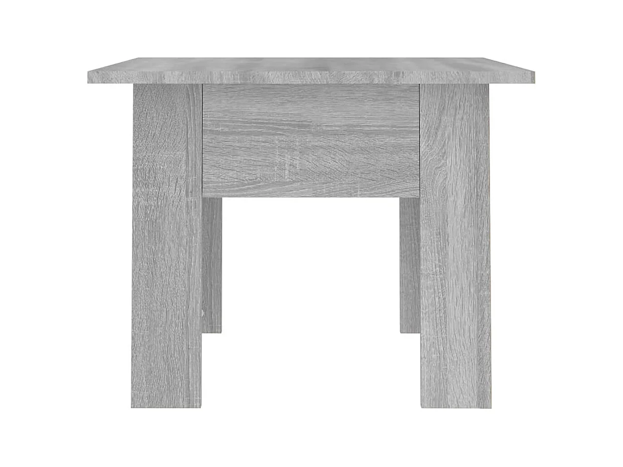 Mesa de centro | Mesa auxiliar madera contrachapada blanco 90x50x36,5 cm SHL44330