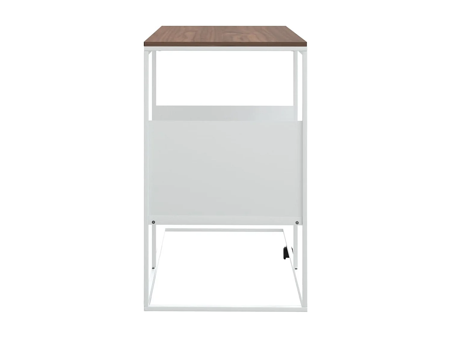 Couchtisch-Beistelltische-Sofatisch Weiß 55x36x59,5 cm Holzwerkstoff SHL89402