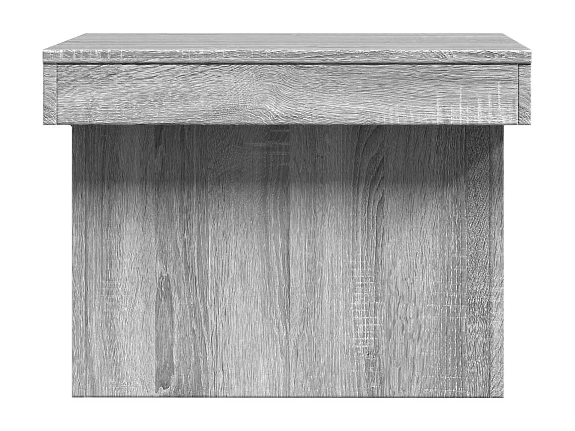Couchtisch-Wohnzimmertisch-Beistelltische Grau Sonoma 100x55x40 cm Holzwerkstoff SHL56882