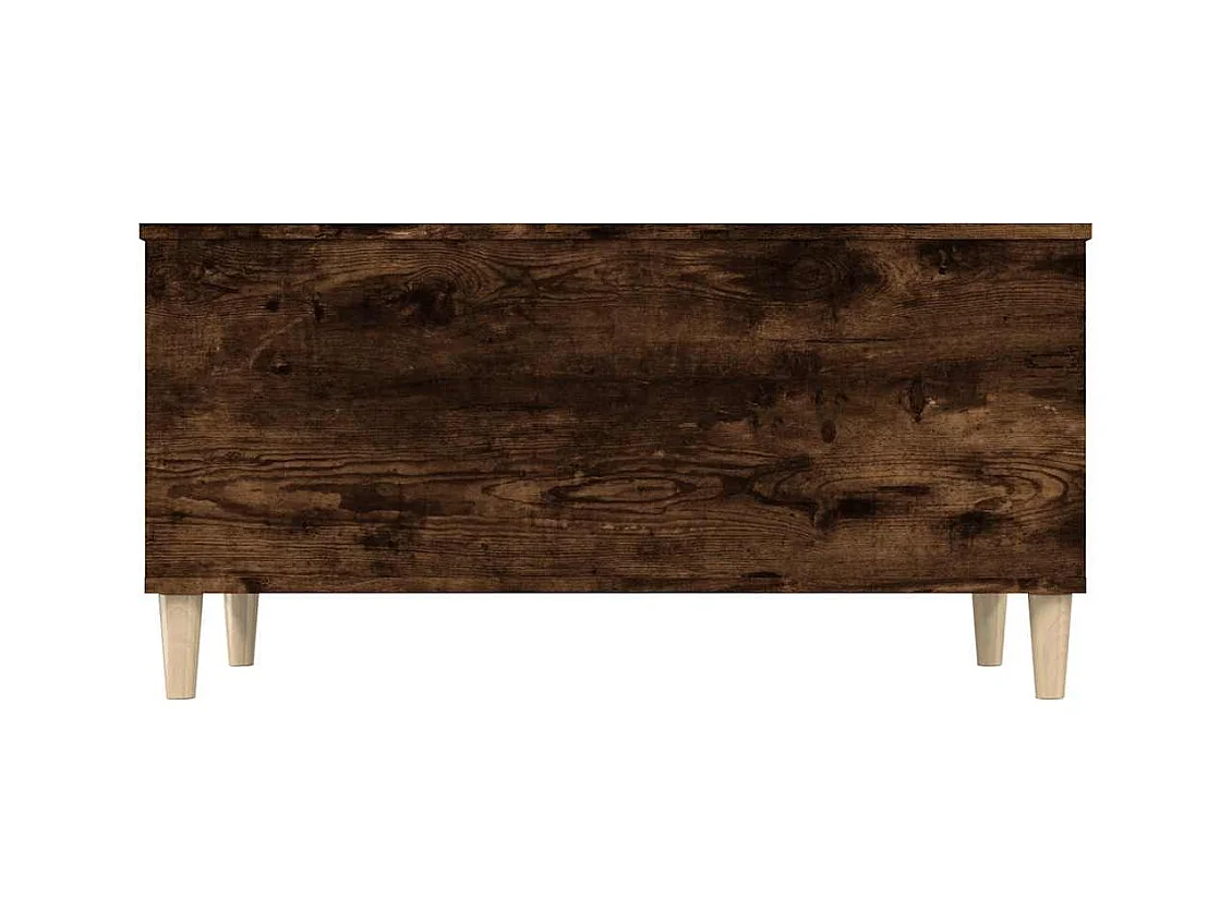 Mesa de centro | Mesa auxiliar madera contrachapada roble ahumado 90x50x40 cm SHL4701