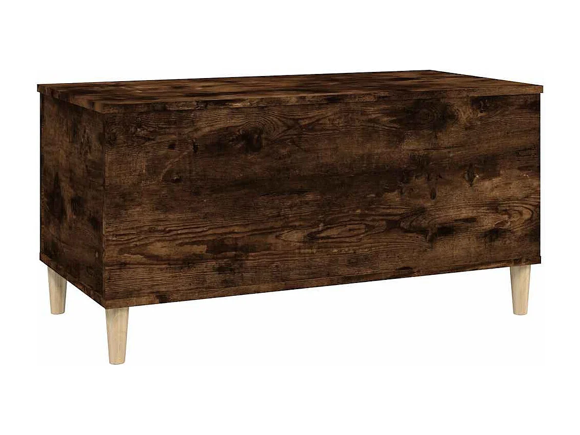Couchtisch-Wohnzimmertisch-Beistelltische Räuchereiche 90x44,5x45 cm Holzwerkstoff SHL95322