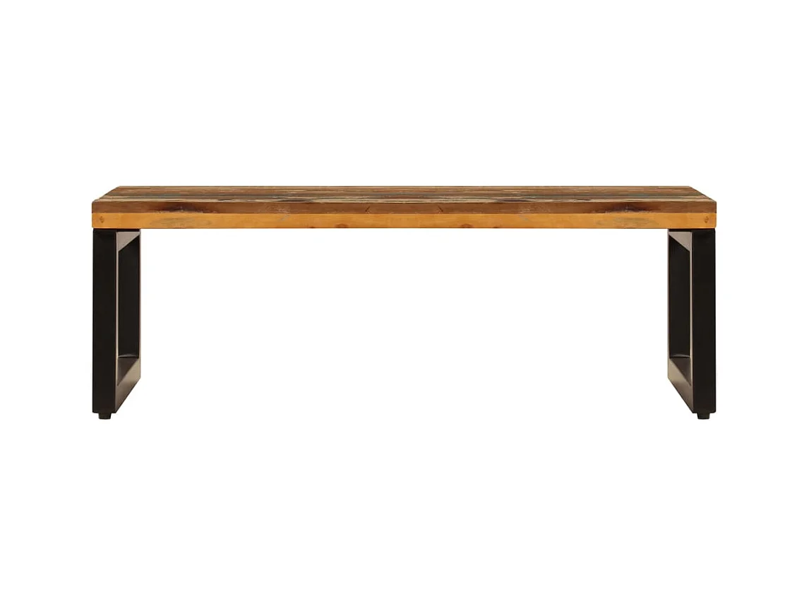 Mesa de centro | Mesa de café | Mesa auxiliar Madera vieja 100x100x31 cm SHL2063
