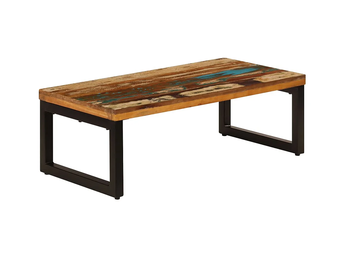 Mesa de centro | Mesa de café | Mesa auxiliar Madera vieja 100x100x31 cm SHL2063