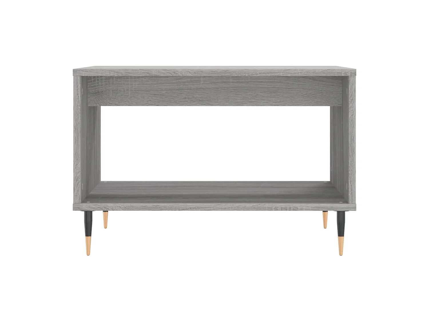 Mesa de centro | Mesa auxiliar madera de ingeniería negro 121x121x40 cm SHL103452