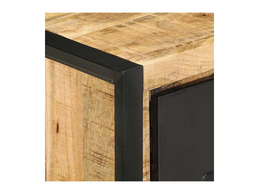 Mesas de centro apilables | Mesitas auxiliares 2 piezas madera de ingeniería negro SHL256472