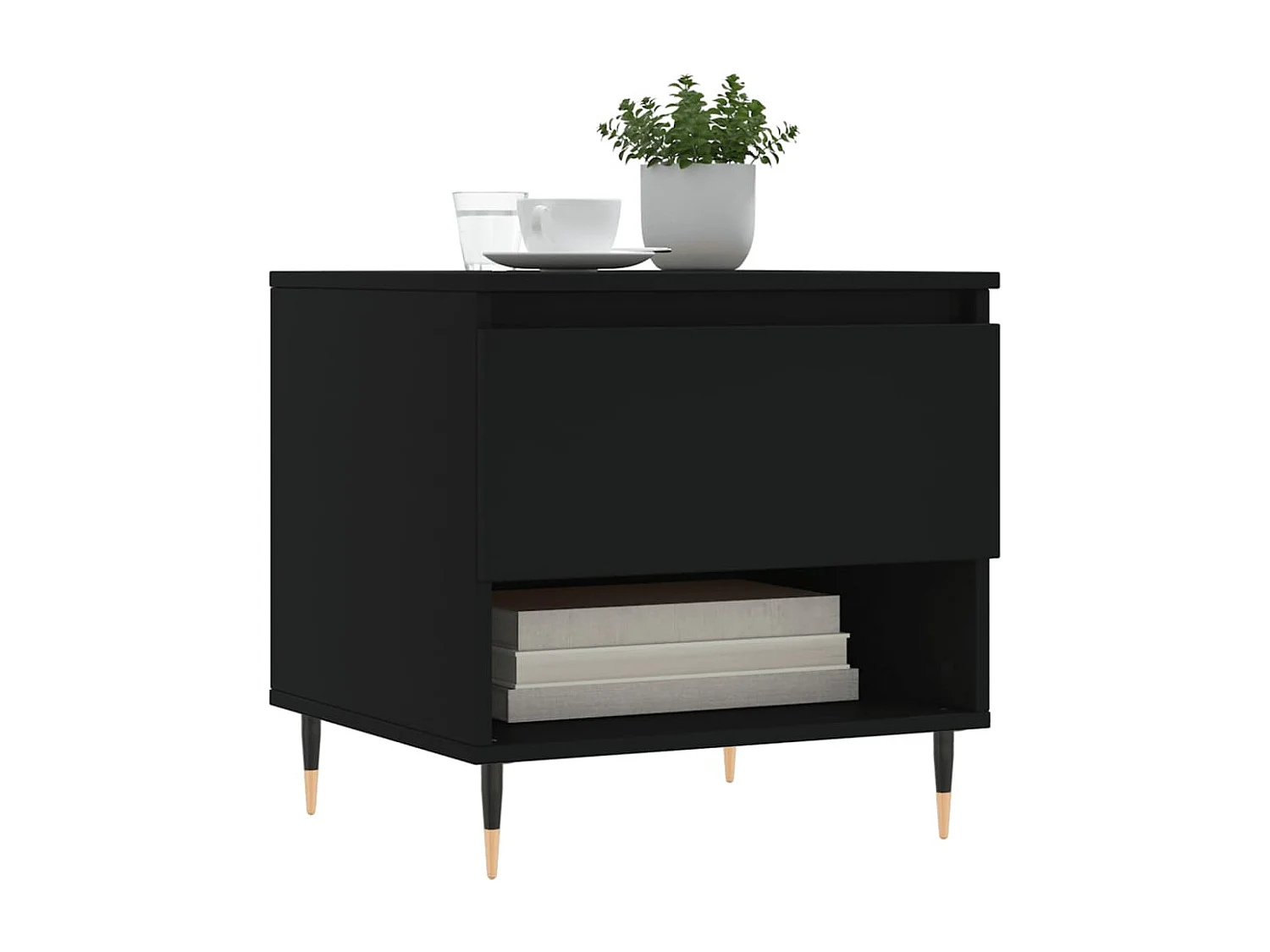 Mesa de centro | Mesa auxiliar madera maciza de pino marrón miel 110x55x45 cm SHL402