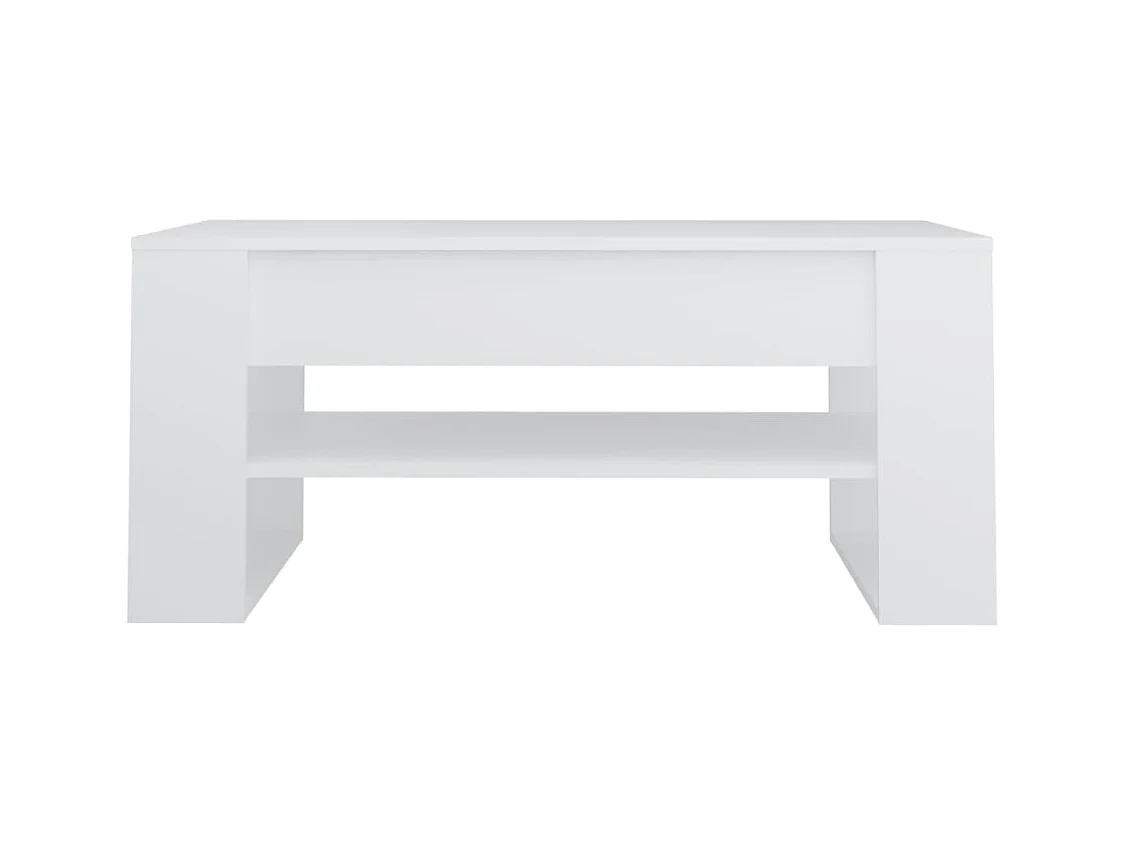 Mesa de centro | Mesa auxiliar de madera maciza de pino negro 71x49x55 cm SHL151773