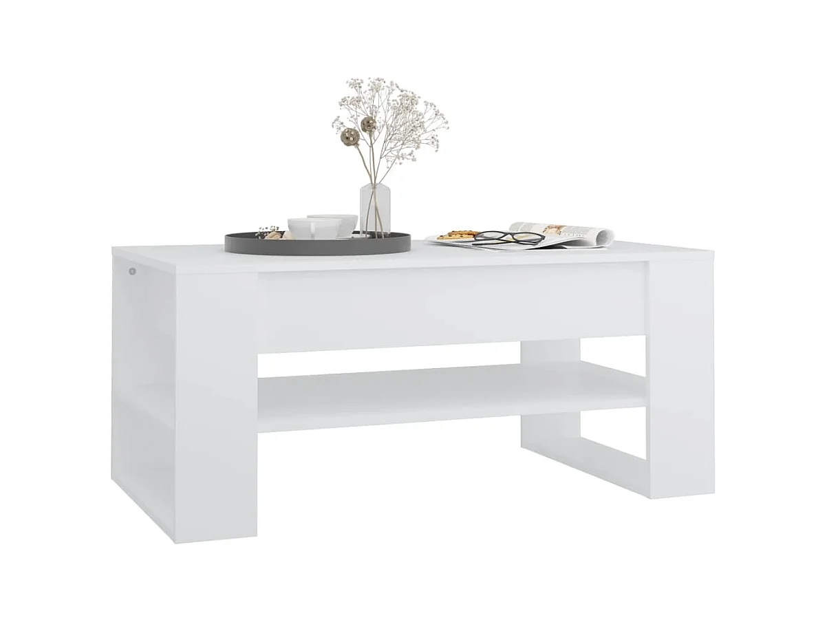 Mesa de centro | Mesa auxiliar de madera maciza de pino negro 71x49x55 cm SHL151773