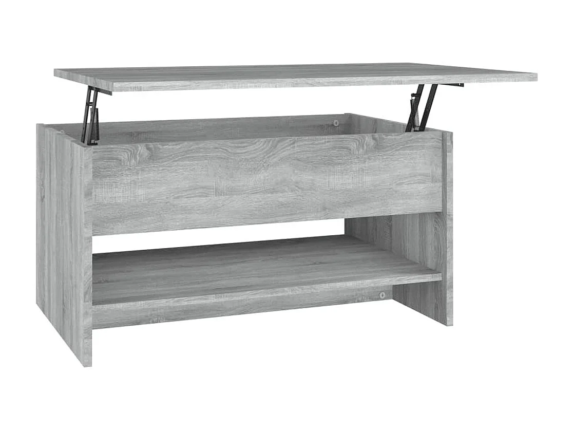 Couchtisch-Sofatisch-Beistelltische Grau Sonoma 80x50x40 cm Holzwerkstoff SHL54258