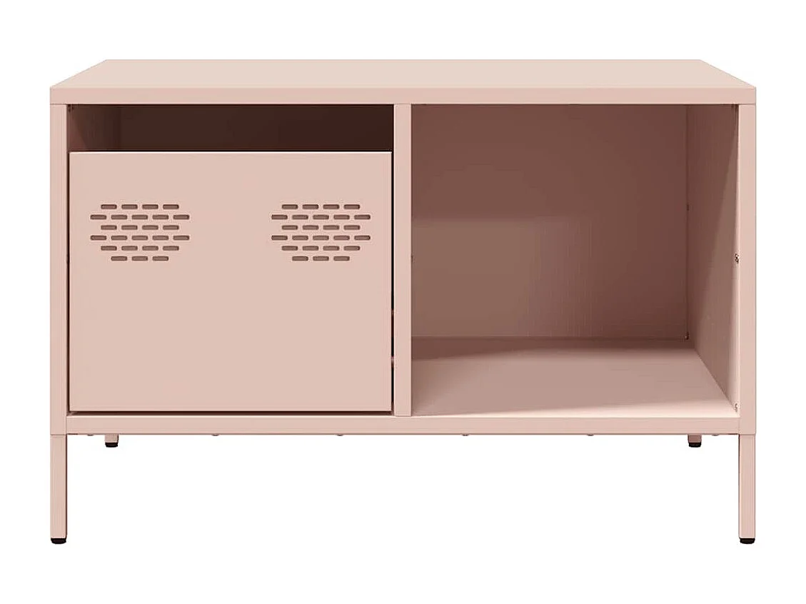 Mesa de centro-Mesa auxiliar madera maciza mango y contrachapada 100x54x40 cm SHL1503