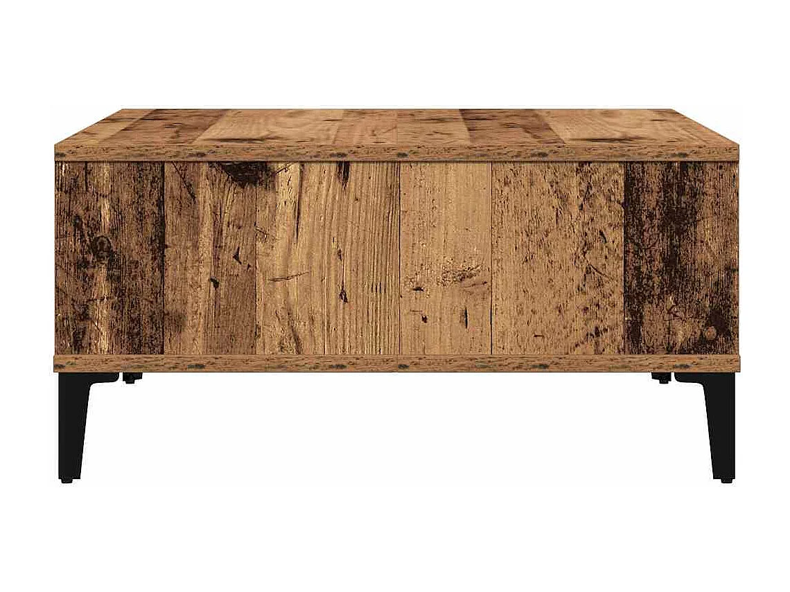 Couchtisch-Wohnzimmertisch-Beistelltische Altholz 60x60x30 cm SHL11226