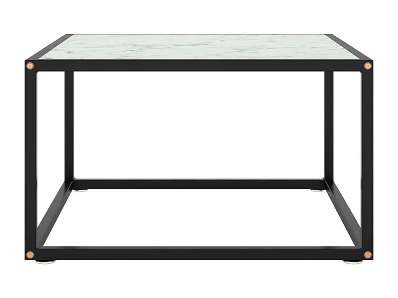 Mesa de centro | Mesa de café | Mesa auxiliar Roble negro 90x45x35 cm Madera contrachapada SHL658140