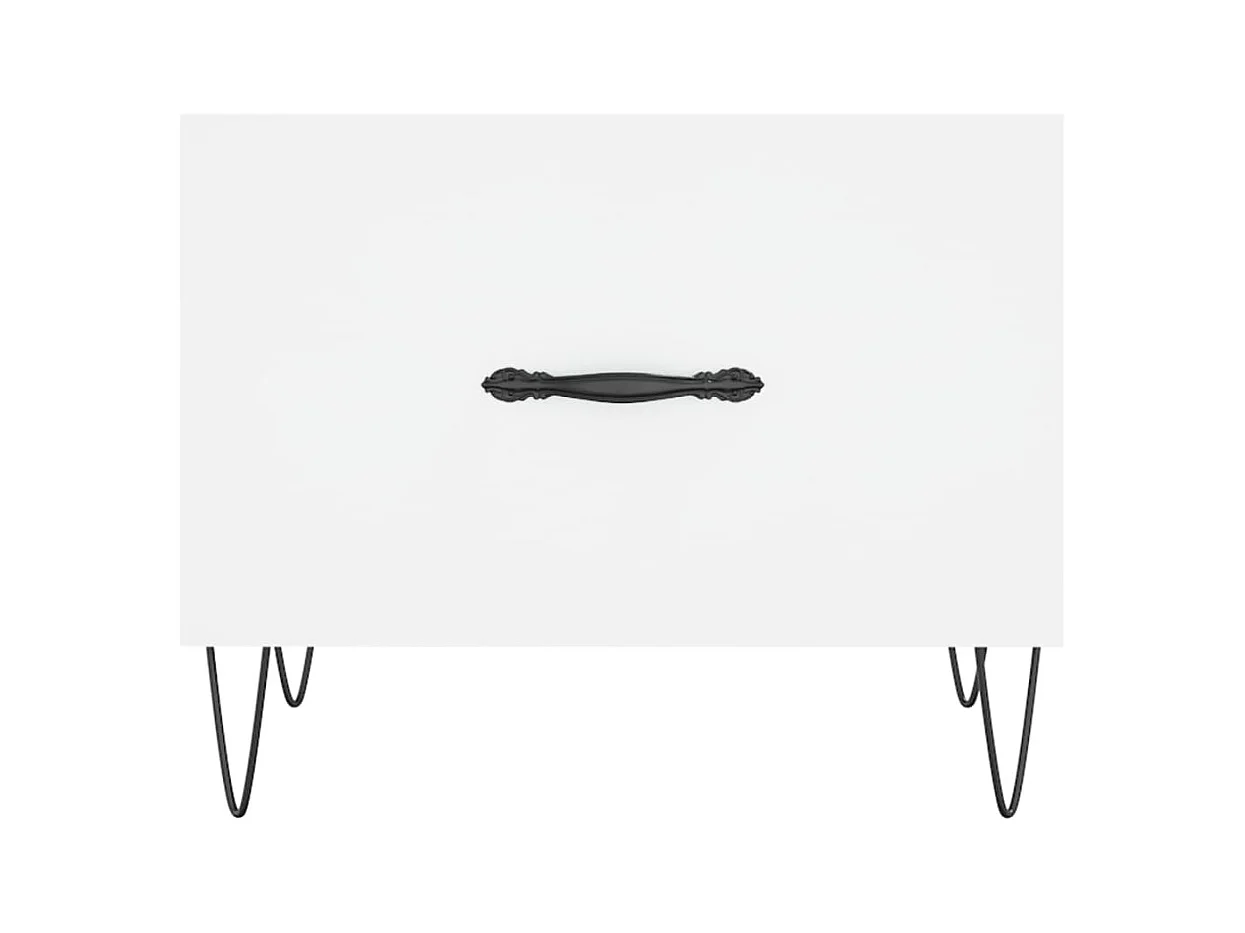 Mesa de centro | Mesa auxiliar madera de ingeniería roble artisan 60x60x30 cm SHL2113